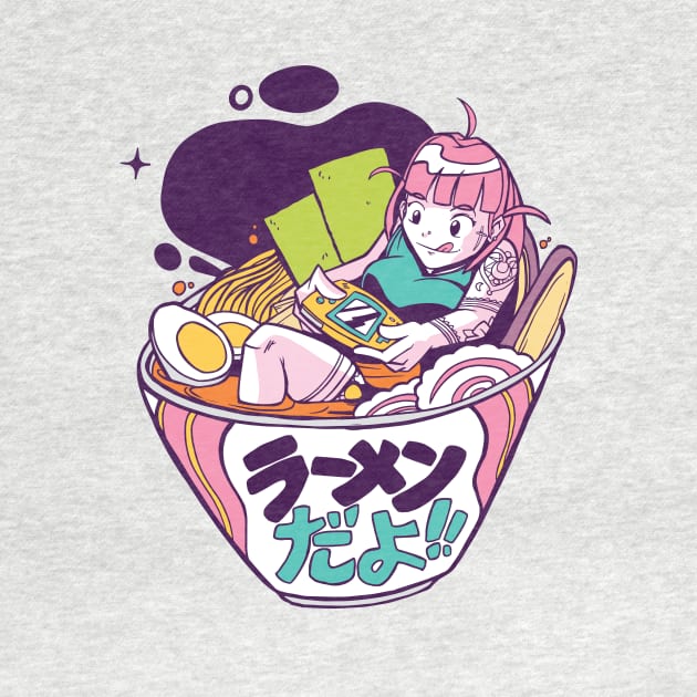 Love Anime , Love Ramen, Love Videogaming - Anime Gift Ideas by Toda Loca